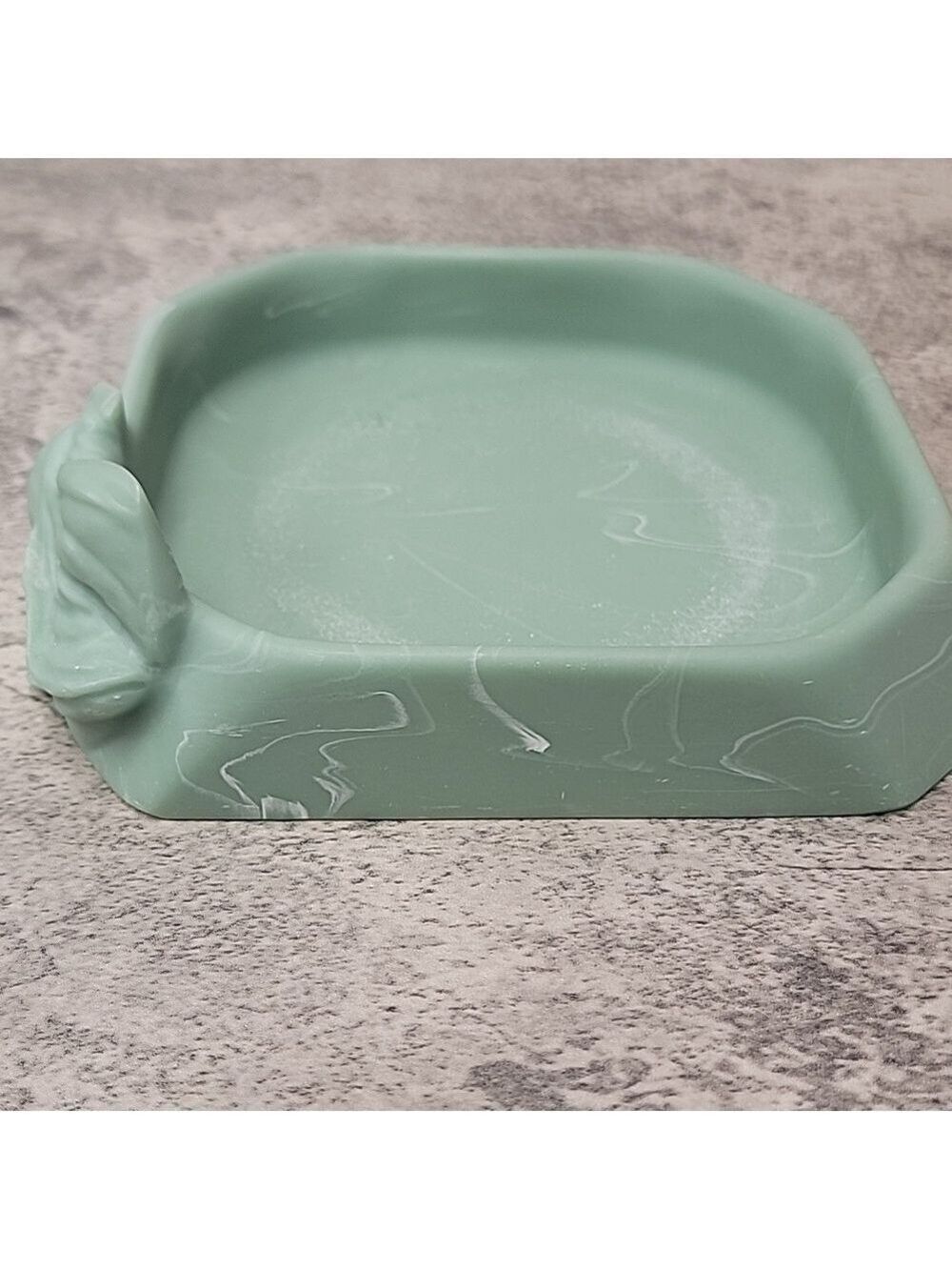 Vintage Dina Marble Soapstone Fish Vanity tray - Picture 3 of 7